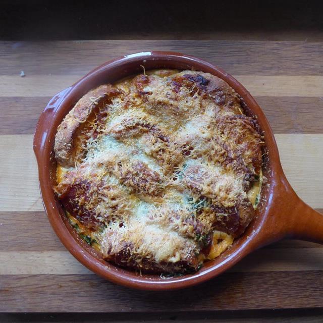 Savoury Chorizo Bread Pudding Spanish Recipe SoCook