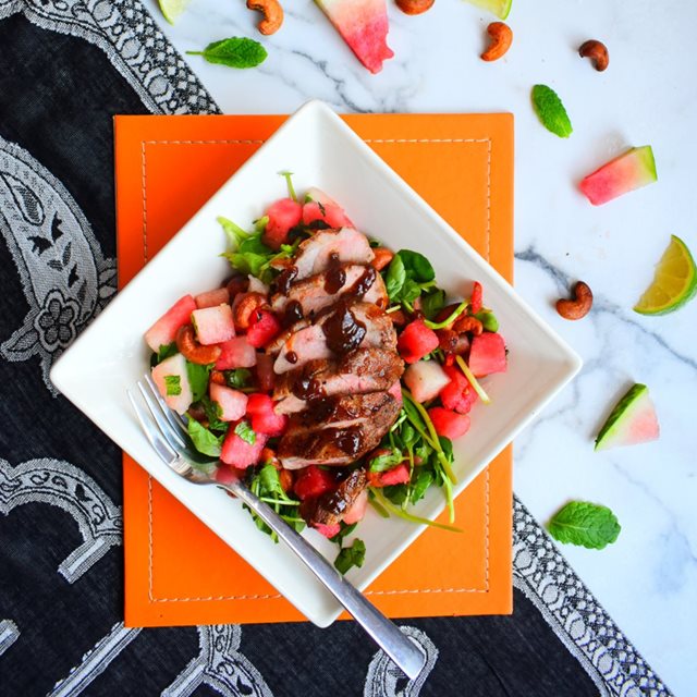 Duck And Watermelon Salad Chinese Recipe Socook