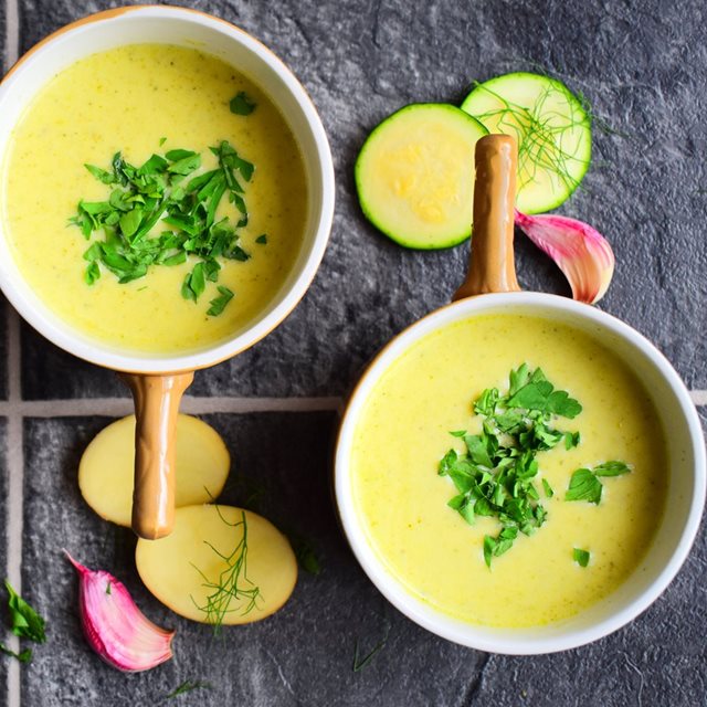 Courgette and Fennel Soup French Recipe SoCook