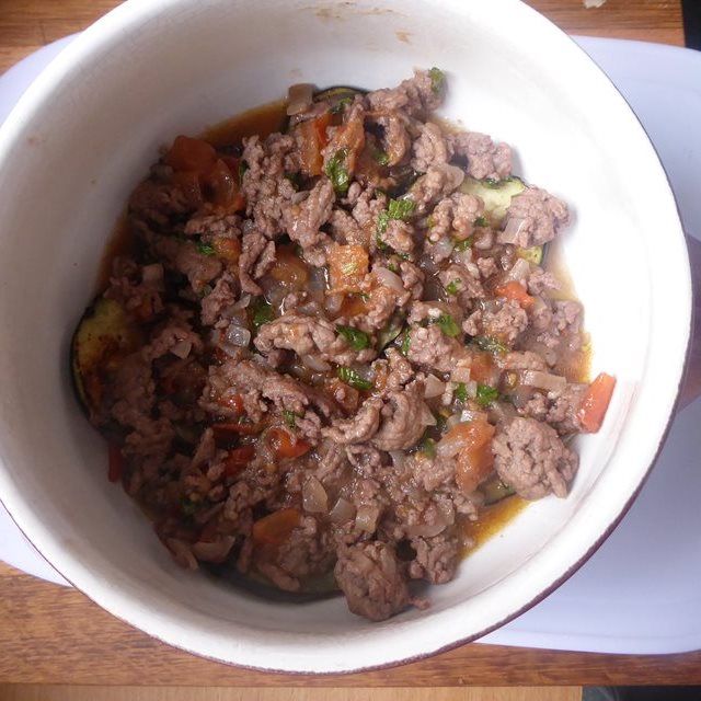 Aubergine and Lamb Moussaka with Salad | Greek | Recipe | SoCook