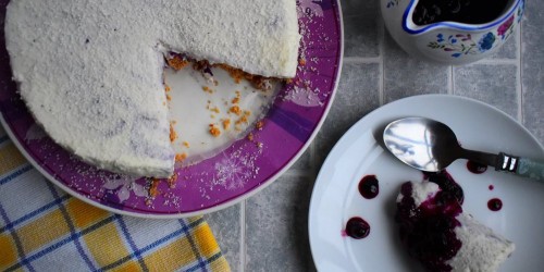 No Bake Blueberry & White Chocolate Cheesecake Recipe