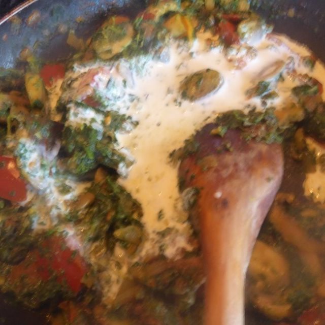 Mushroom and Spinach Curry with Popadoms | Indian | Recipe | SoCook