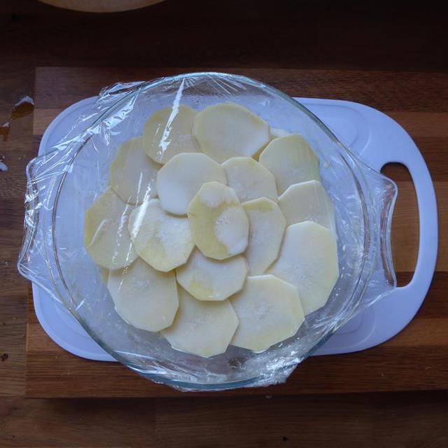 Bacon Wrapped Pork Fillet with Dauphinoise Potatoes SoCook